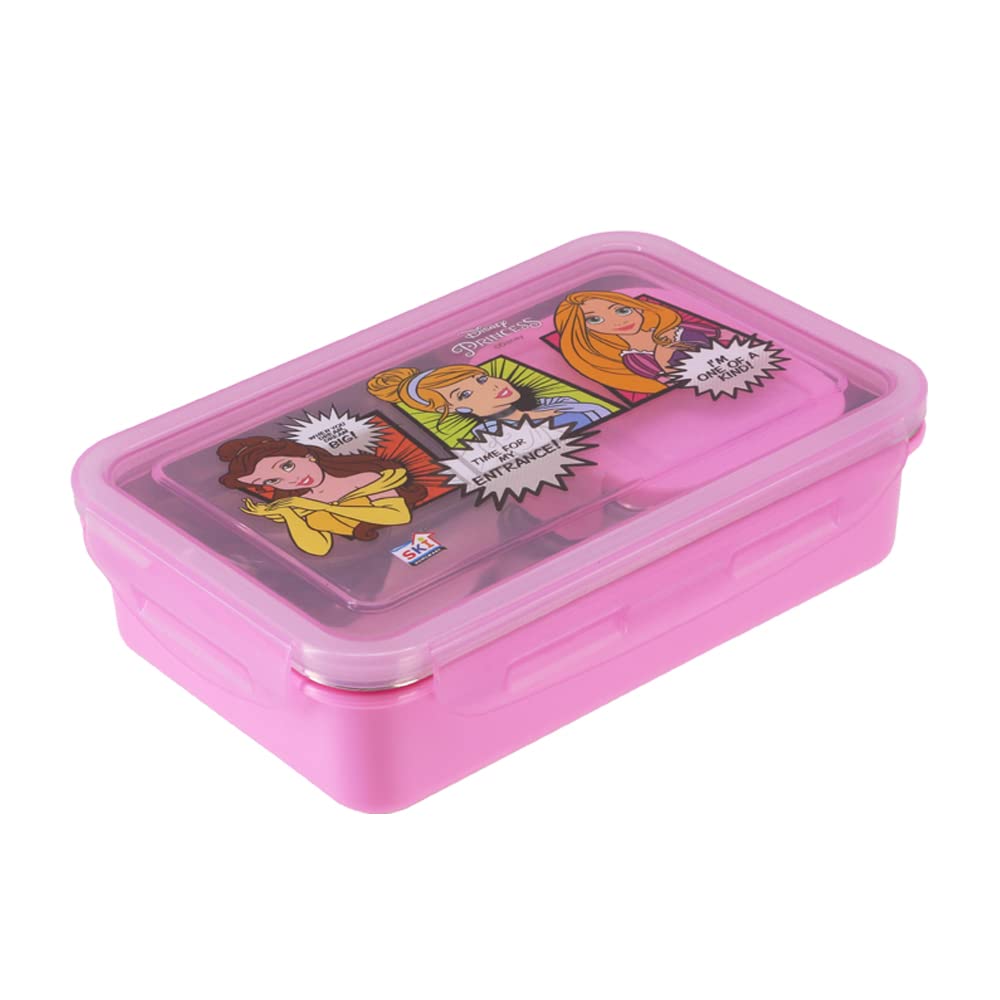 SKI Steel Lock & Seal 800ml Lunch Box (Princess) (B0BYVJG375) Amazon Price History, Amazon Price Tracker