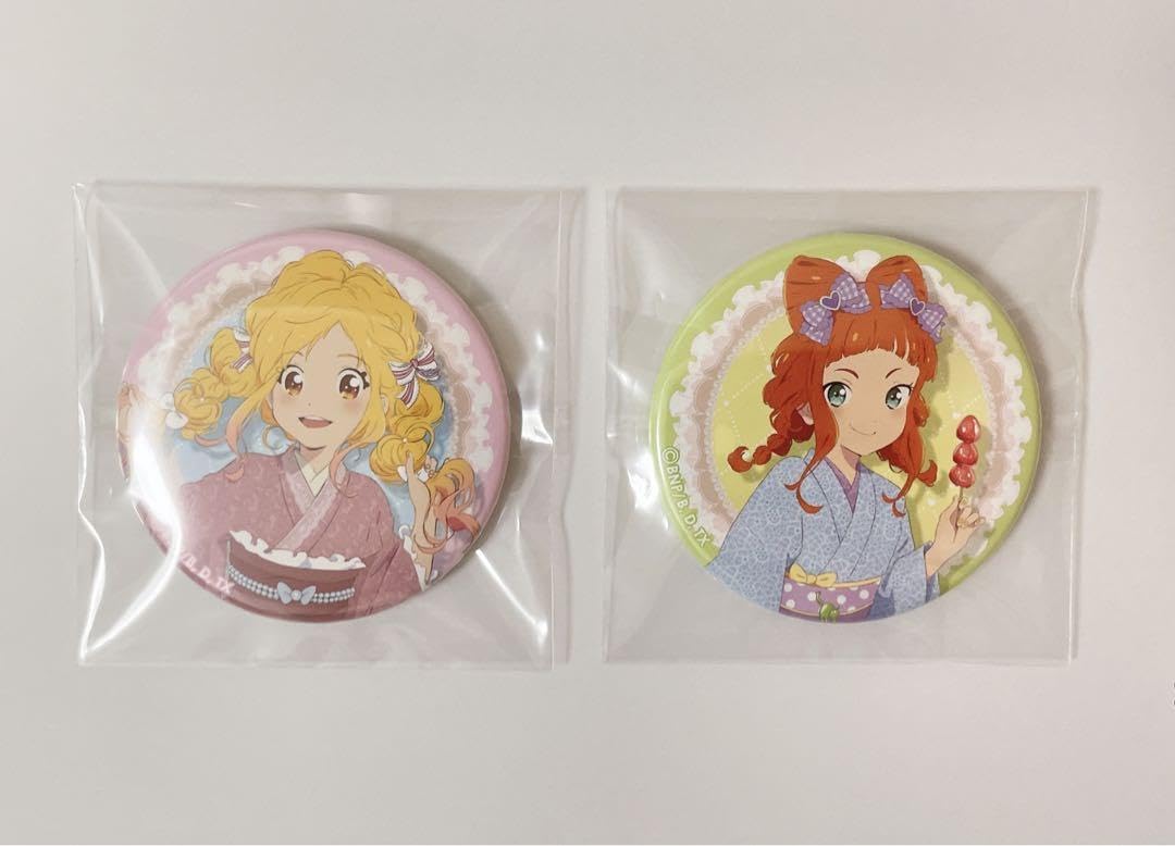 アイカツスターズ　早乙女あこ　缶バッジ　セット アイカツスターズ！ 缶バッジ イオン限定 早乙女あこ 40個セット