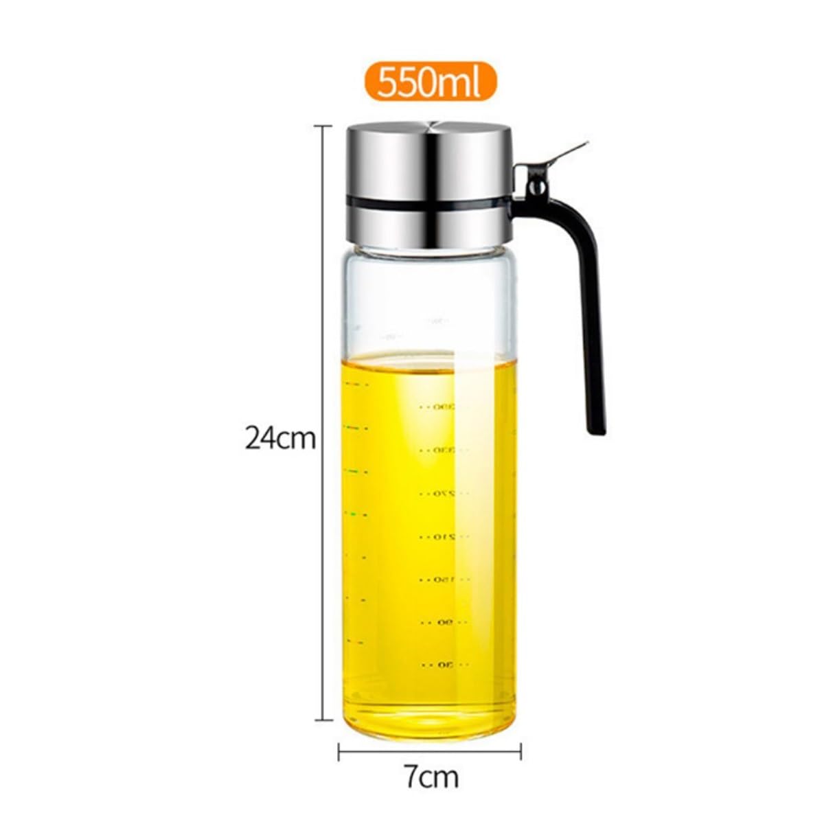 Aceitero Aceitera y Vinagrera Recipiente For Aceite A Prueba De Fugas For El Hogar, Botella For Condimentos, Vinagrera, Juego De 2 Piezas Aceiteras para Cocina