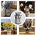 MISIXILE Vintage Galvanized Milk Can, Farmhouse Flower Vase, Rustic Shabby Chic Vase with Handle for Home Office Decor- 7.5