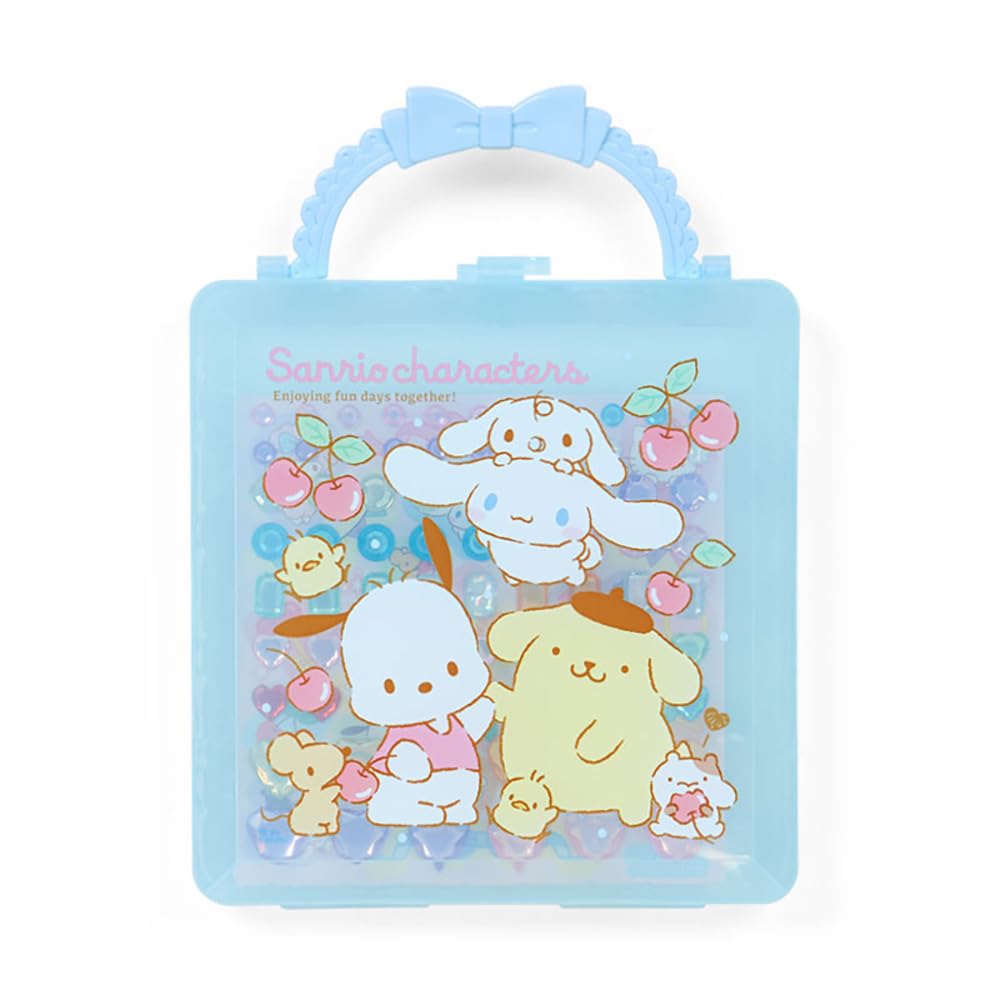 Amazon | サンリオ(SANRIO) ぬりえ&シールセット ブルー 約幅16×奥行3