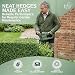 Pelle & Sol Hedge Trimmer 450W – Electric Lightweight Cutter for Hedges, Branches, Shrubs, Twigs – Double-Action Blades, 6m Cable, Blade Cover, 2 Safety Switches, Ergonomic Handle