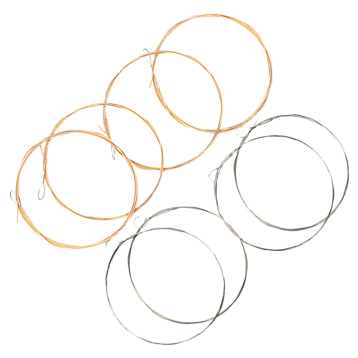 SUPVOX 24pezzi Corde Professionali Per Mandolino Da Acciaio Tensione Standard Per Suoni Eccezionali e Maggiore Sustain Facili Da Sostituire e Utilizzare Accessori Per Musicisti e