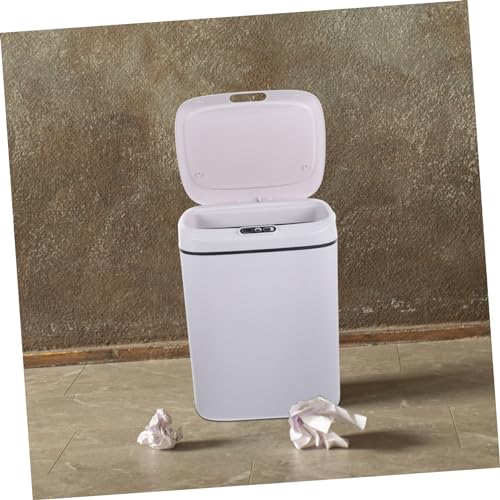 Caneca de basura rectangular automática con sensor de movimiento miniatura 2