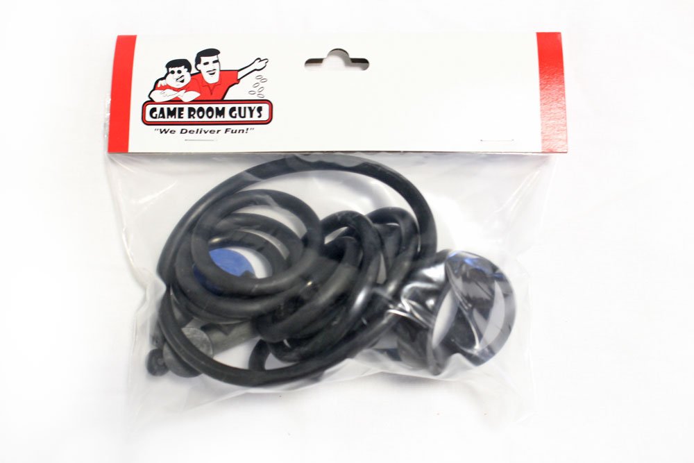 Game Room Guys Bally Dr Who Pinball Black Rubber Ring Kit