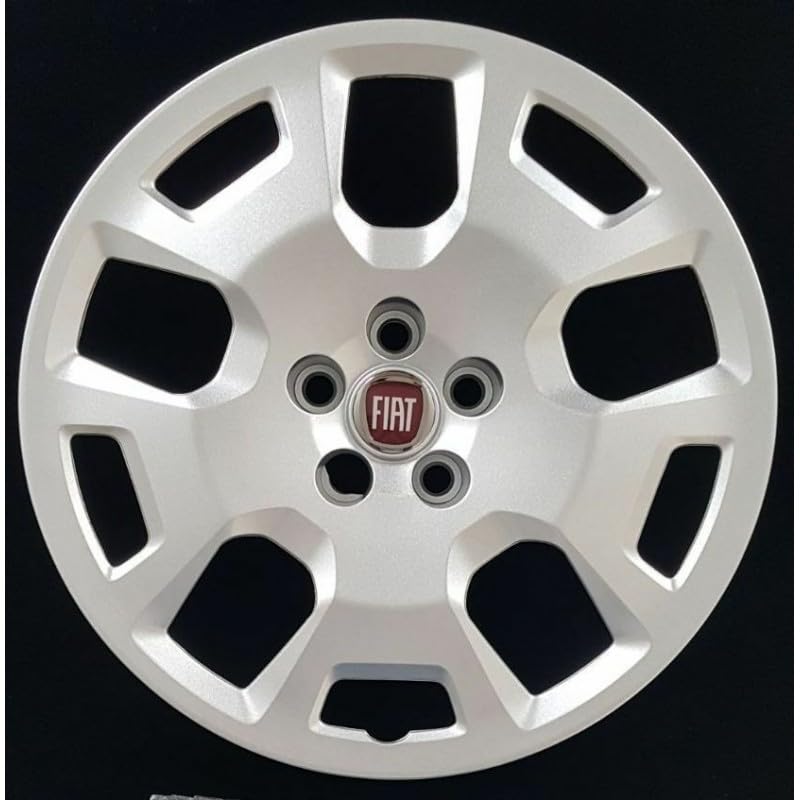 Kit di 4 copricerchi adattabili - per FIAT DOBLO' MAX modello 2014 - diametro 16" - non originali