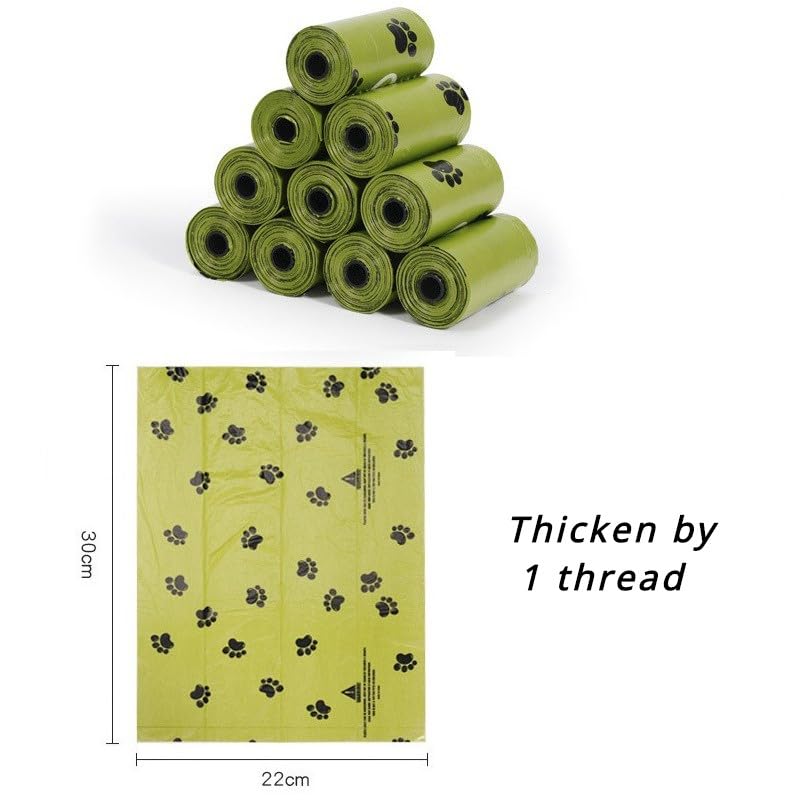 540 Count Dog Waste Bags with Dispenser - Leakproof Strong & Sturdy, Thick Biodegradable Bags for Pets, Green, 15 count (Pack of 36) - Image 3