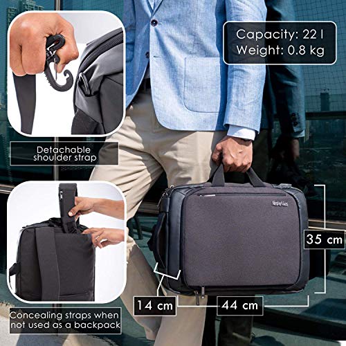 Image of Nasher Miles Backpack Fits 15.6 Inch Laptop, Premium Durable Bag| Multipurpose Laptop Backpack | Ideal for College, School, Office, Travel | Men, Women, Boys, Girls