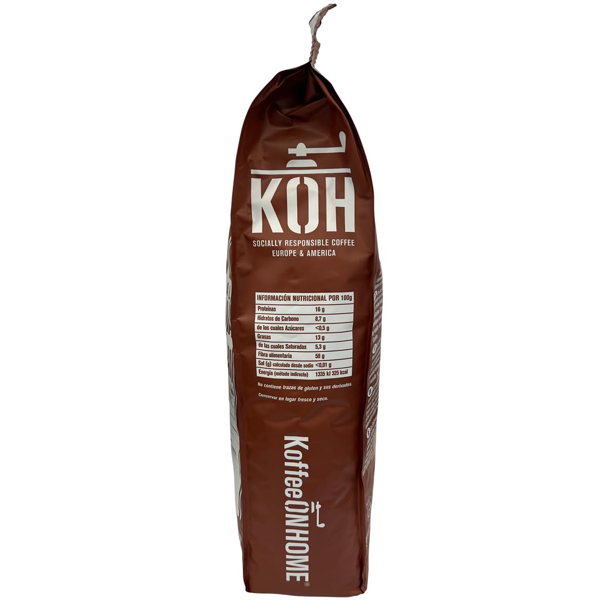 KoffeeONHOME Café en Grano 100% Arábica, Colombia Mocatán, Tueste Natural, 2 Paquetes de 1 kg - 2 kg