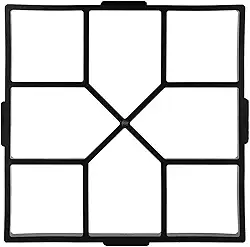 Forma Molde Concreto Cruz Calçada Bloco Pedras Jardim