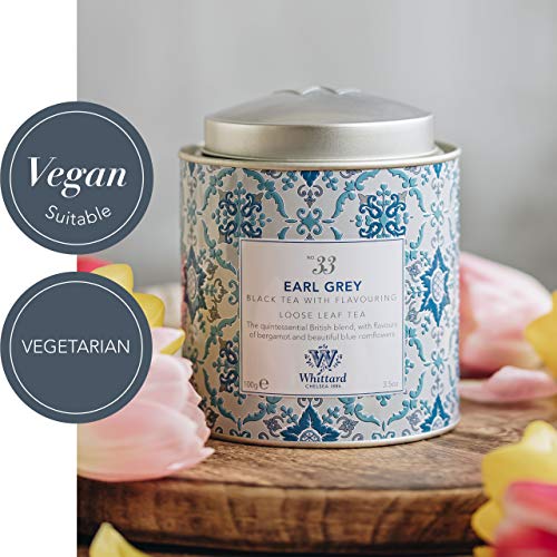 Amazon Com Whittard Of Chelsea Tea Discoveries Earl Grey Caddy Black Loose Leaf Tea Vegetarian Vegan Friendly Resealable Tea Tin 100g 1ct Grocery Gourmet Food Amazon Com Whittard Of Chelsea Tea Discoveries Earl Grey Caddy Black Loose Leaf Tea Vegetarian Vegan Friendly Resealable Tea Tin 100g 1ct Grocery Gourmet Food