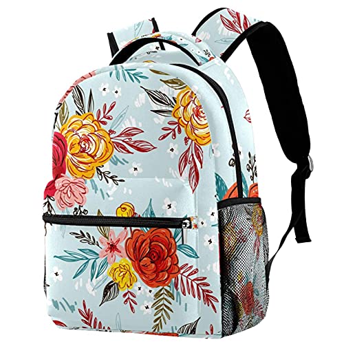 Sac à dos campus à fleurs pour organiser facilement toutes ses affaires