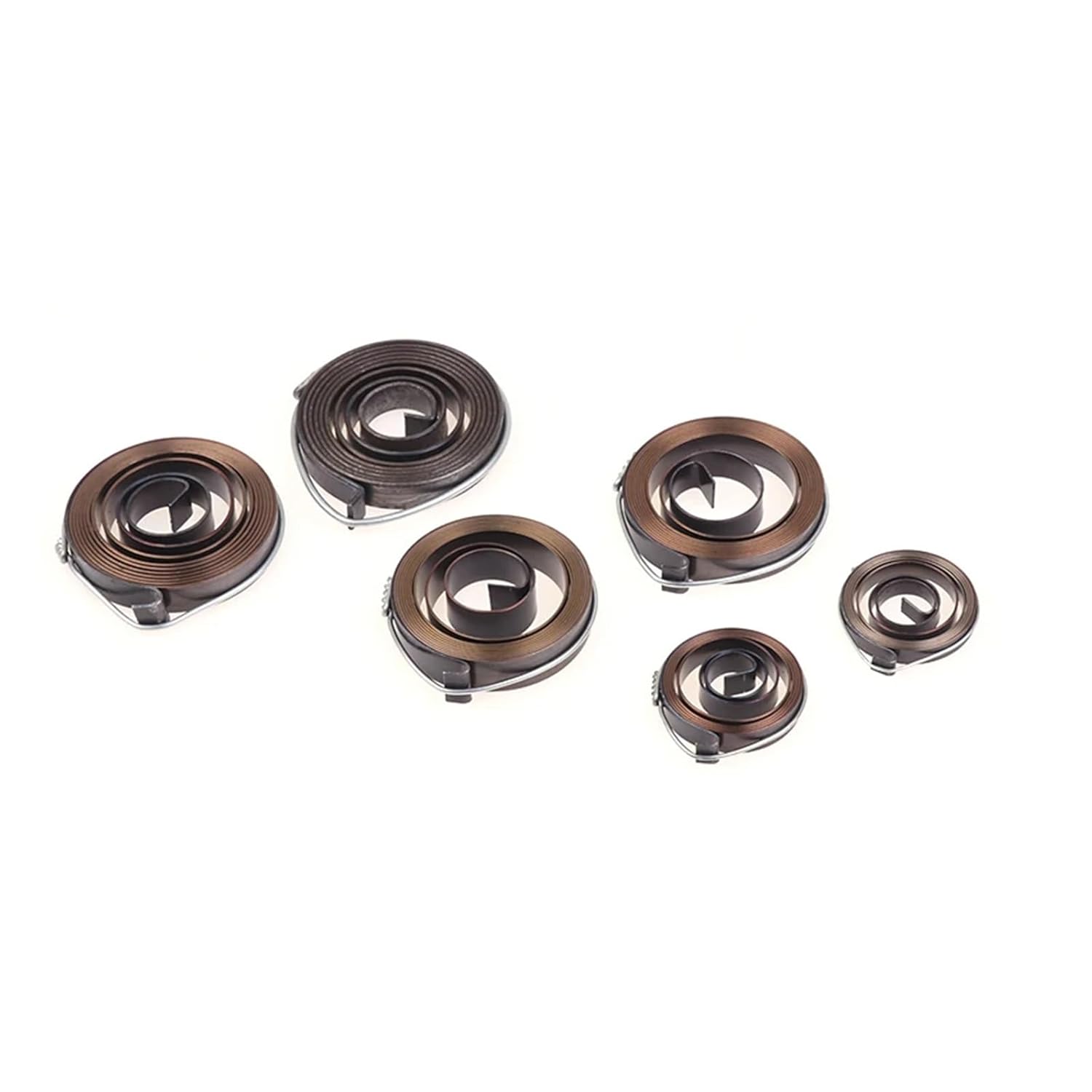 1Pc 0.7-1.5 Thickness 680-1540mm Length Spiral Flat Wire Coil Torsion Spring Constant Force Extension Springs(1.5x10x1540)