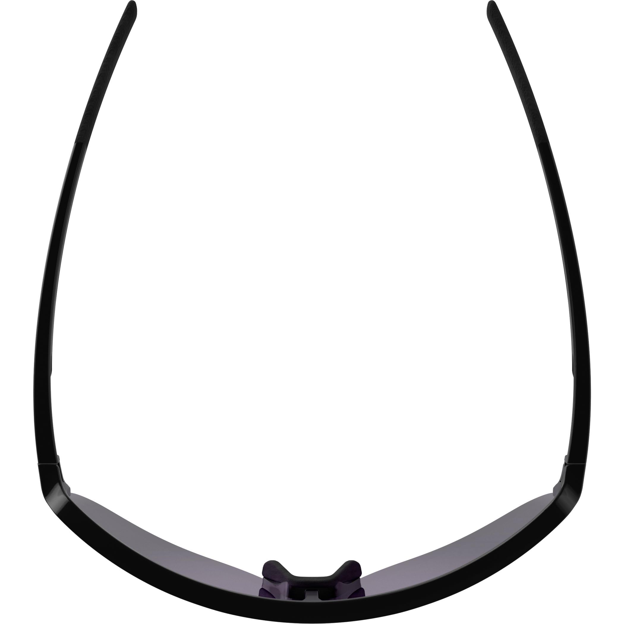 ALPINA RAM II Q-LITE – sportowe okulary dla kobiet i mężczyzn, z soczewkami o wzmocnionym kontraście, lekkie i niezniszczalne, do jazdy na rowerze - black gloss - M