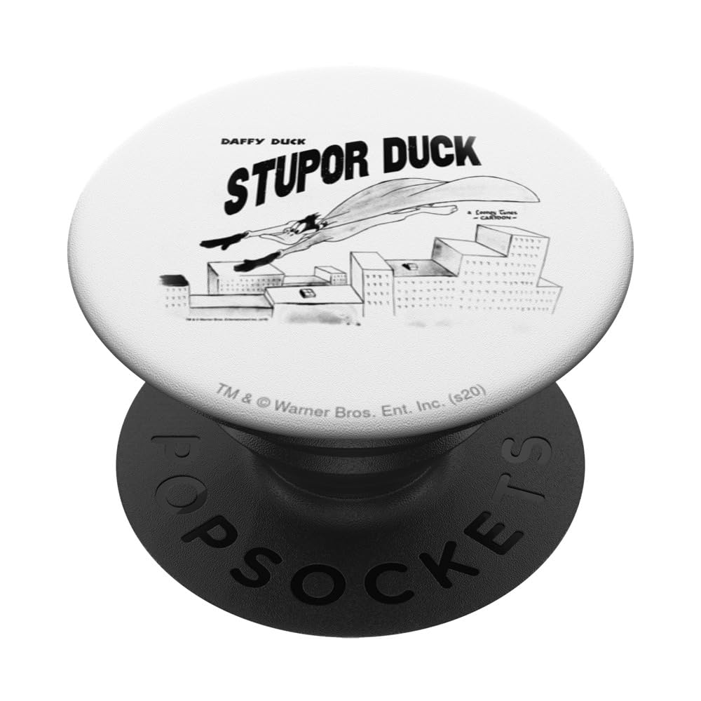Looney Tunes Daffy Stupor Duck PopSockets PopGrip Intercambiabile