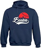 Vista 14 de Xtreme Apparrel Cityscape Skyline - Sudadera con capucha para hombre para fanáticos del béisbol Arizona - Sudadera con capucha roja