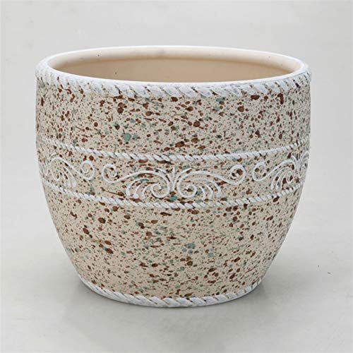 Flower Pot Garden YRYRYW pour plantes d'intérieur et extérieur avec trou de drainage