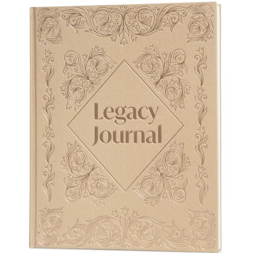 Skyline Grandparent Memory Book – Family Tree & Legacy Journal – Birthday Gifts for Nana, Grandpa & Grandma from Grandchildren (Sandstone Vintage)