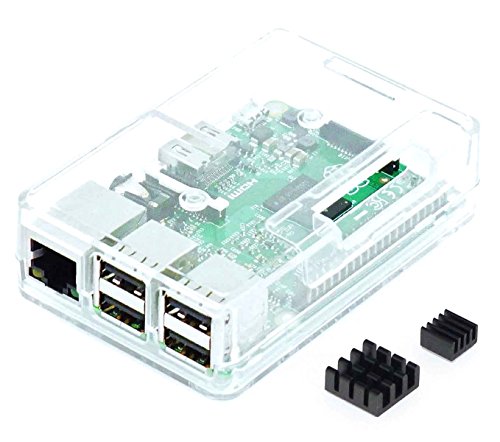 Raspberry Pi2 Model B ボード&ケースセット (Standard, Clear)-Physical Computing Lab Raspberry Pi2 Model B ボード&ケースセット (Standard, Clear)-Physical Computing Lab