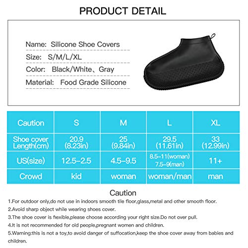 Cubres zapatos impermeables reutilizables WellUp miniatura 3