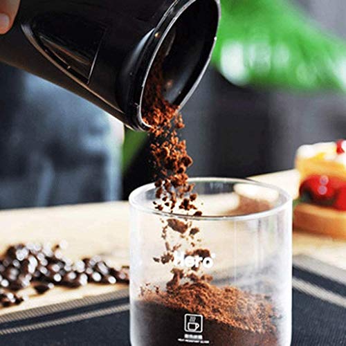 ZOUSHUAIDEDIAN Kaffeemühle - elektrische Kaffeemühle mit Edelstahlklingen, Kaffee- und Gewürzschleifer, for Kaffeebohnen… – Bild 4