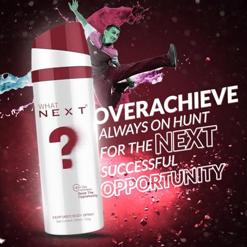 Image of Next Care When & What Perfumed Body Spray for Men & Women | Long Lasting Fragrance Body Spray | Daily Freshness Deodorant | Unisex Scent Combo Pack | 200ml Each (Pack of 2)