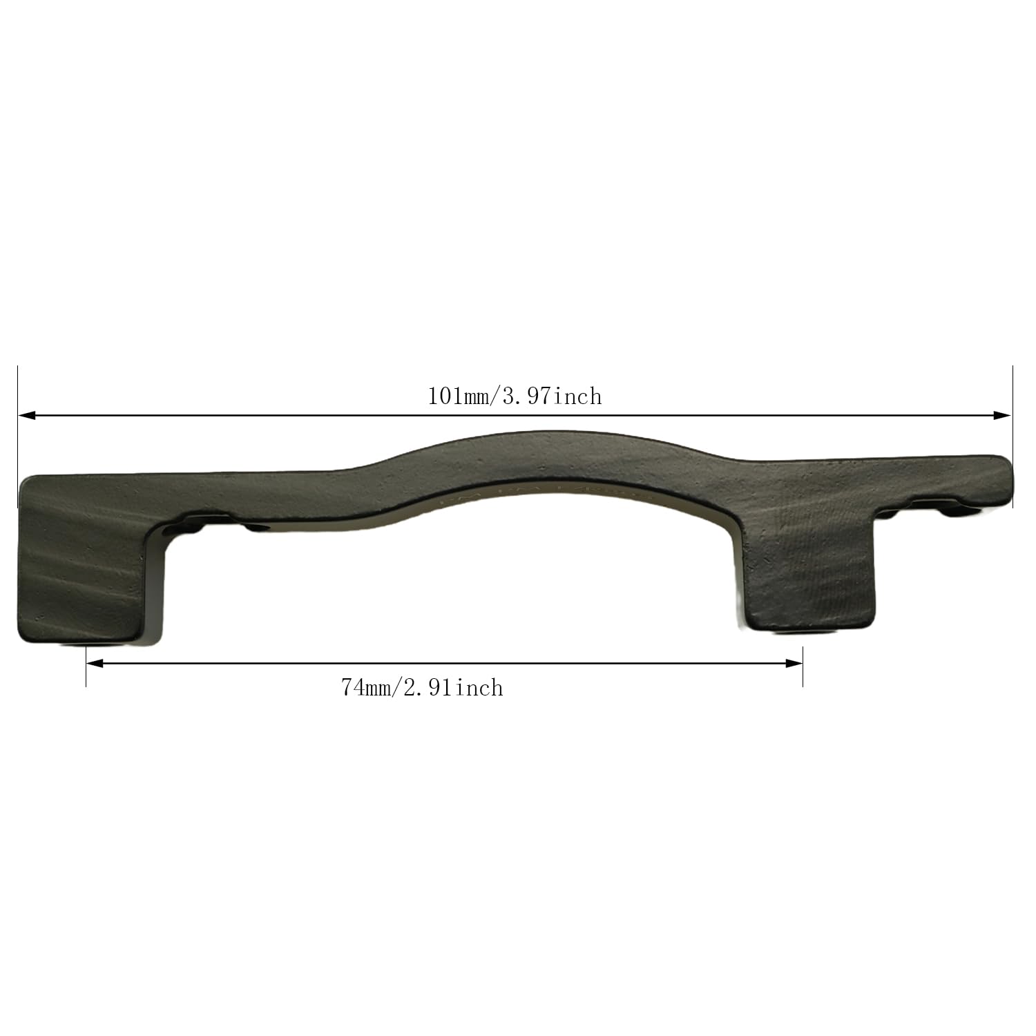 Fahrrad-Scheibenbremsen-Adapter, Vorderscheibe, 203 mm, Bremsbeläge, Gabelstapler, Konverter, Bremssattel-Halterung, Adapter, Teile für MTB, Mountainbike, Schwarz