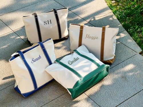Bolsa Tote de Lona Personalizada con Nombre o Iniciales miniatura 4