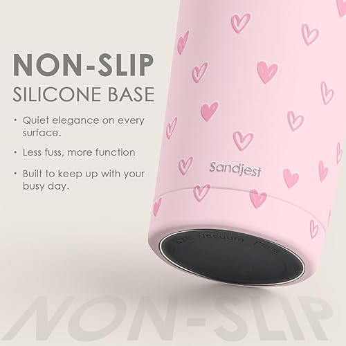 Vista 176 de SANDJEST Vaso térmico de acero inoxidable de 20 onzas con diseño de calavera de vaca, taza de viaje para café, regalos para hombres y mujeres, Cow 1