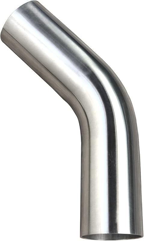 Tubo Curvo de Alumínio 45° para Intercooler e Admissão KOTVTM 102 mm – 1 unidade