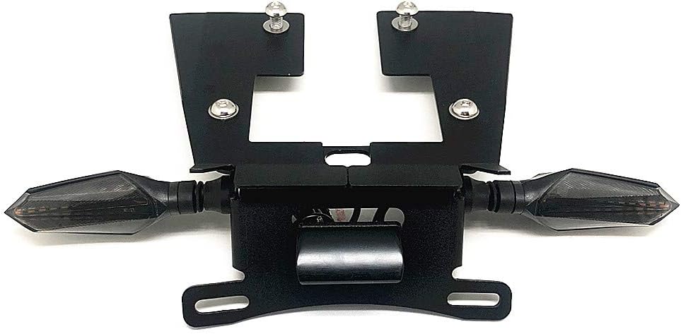 Fender Eliminator Bracket License Plate Rear Tail Tidy & Led Turn Signal Light Compatible with MSX125 GROM MSX125SF 2016-2020