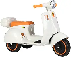 Bang Toys Moto Elétrica Infantil Scooter Cubi Joy 6v Branco