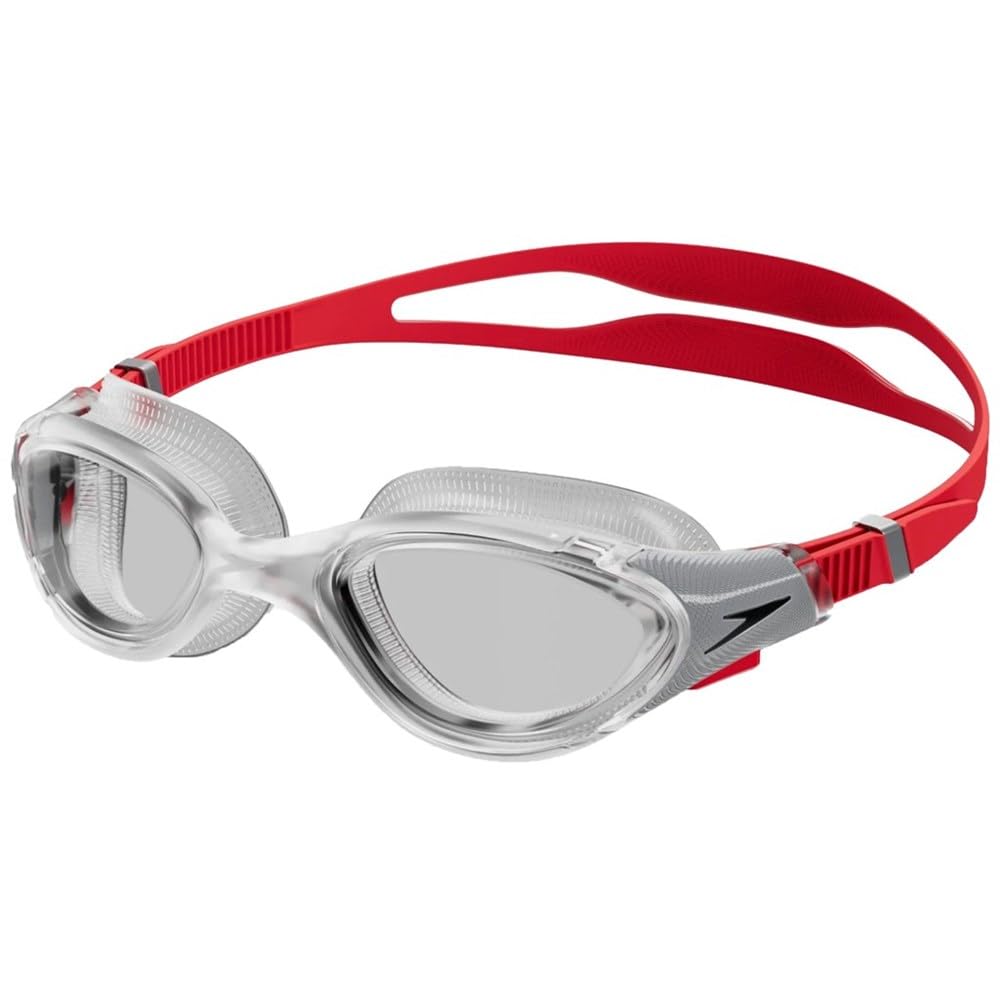 Speedo Unisex Adult Biofuse.2.0 Swimming Goggles, Red, One Size-image-6