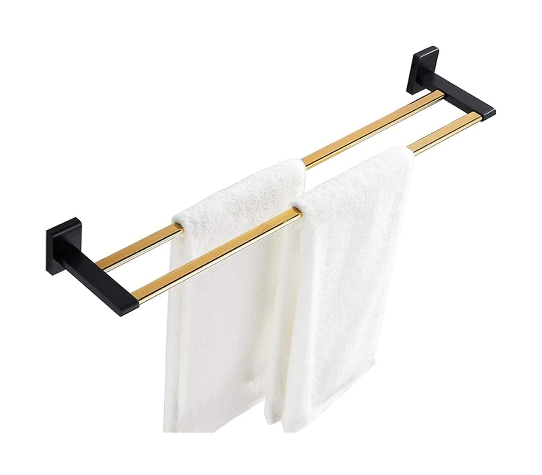 Toallero contemporáneo tipo torre de 50 cm para baños modernos
