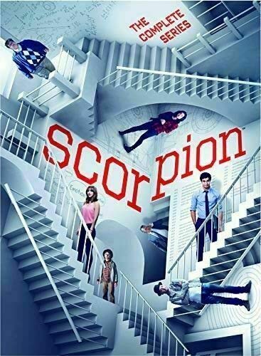 SCORPION: THE COMPLETE SERIES Seasons 1-4 (24 DVD DISC Box Set)