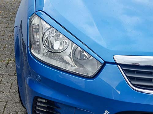 Augenbrauen Scheinwerferblenden Maske für Ford C-Max C214 Facelift 2007-2010
