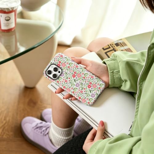 Compatible with iPhone 16 PRO MAX Case Cute Floral Print-Style-14 - image 7