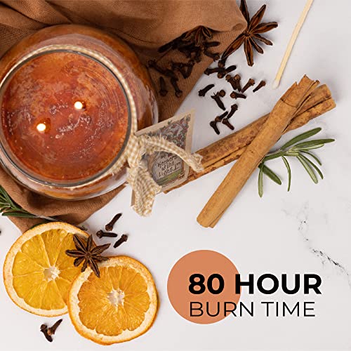 A Cheerful Giver - Jm97 Orange Cinnamon Clove 22 Oz. Mama Jar Candle, 22Oz #TOP2