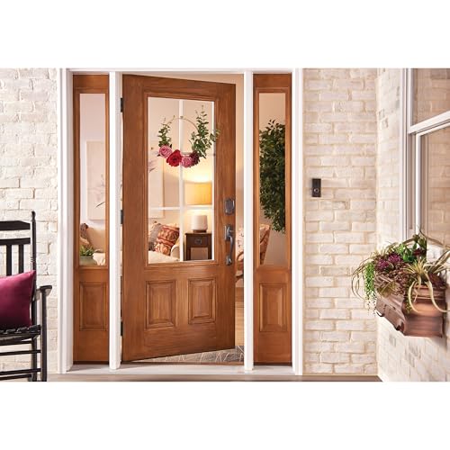 Image of Schlage Encode Smart WiFi Deadbolt Lock with Greenwich Trim, Aged Bronze | Keyless entry door lock, Touchscreen keypad, App control, Alexa, Google Home, Ring & Airbnb compatible, Certified security