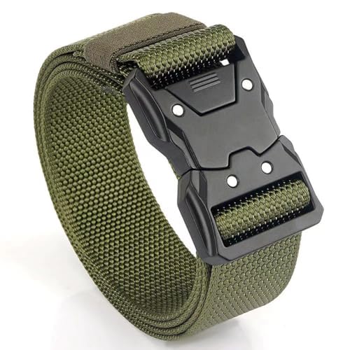 Men's Tactical Belt,Military Rigger Elastic Belt for Gift Men Work Heavy Duty,QUICK RELEASE