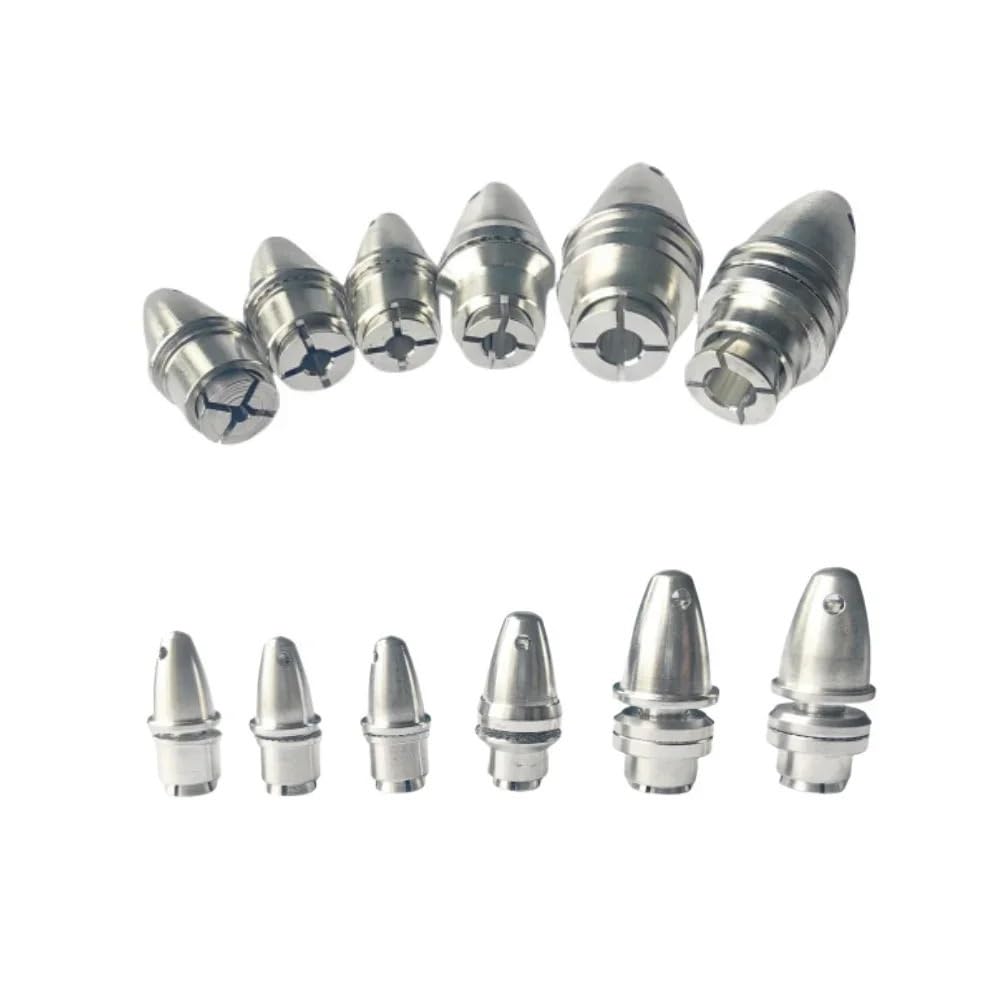 Adaptador hélice bala aluminio M5-M8 motor avión RC