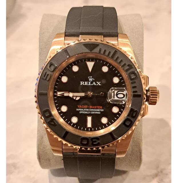 カスタム オマージュ Yacht-Master II 自動巻き時計 激レアモデル 新品