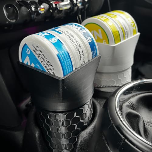 Portavasos para Auto Compatible con Zyn Pouch Cans Negro miniatura 4