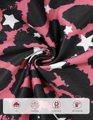 Image of Girls Clothes 2Pcs Outfit Set with Zip-up Top and Trendy Printed Pants Teen Girl Clothes 6-14Y