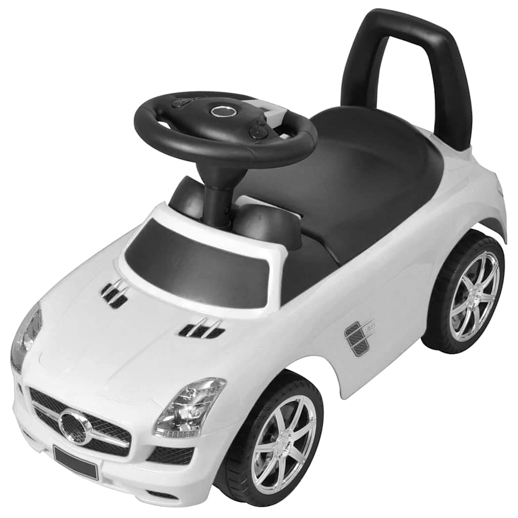 Generisch Tretauto für Kinder Weiß 3,3 kg Kunststoff 66,2 x 28,7 x 38,4 cm