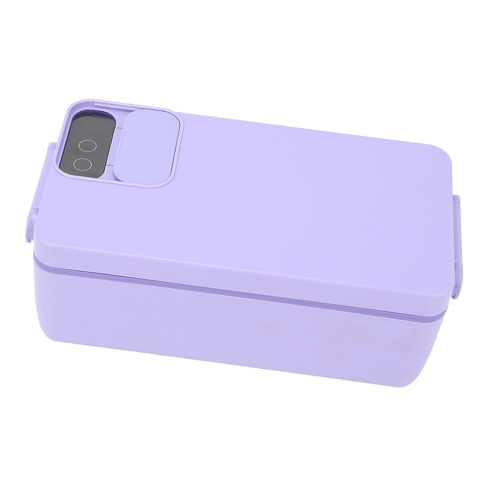 Annadue Lunch Box Elettrico, Scaldapranzo Portatile di Grande Capacità da 1 Litro, Contenitore per Alimenti Elettrico Ricaricabile per la Conservazione del Calore, Lunch Box Riscaldato per Studenti