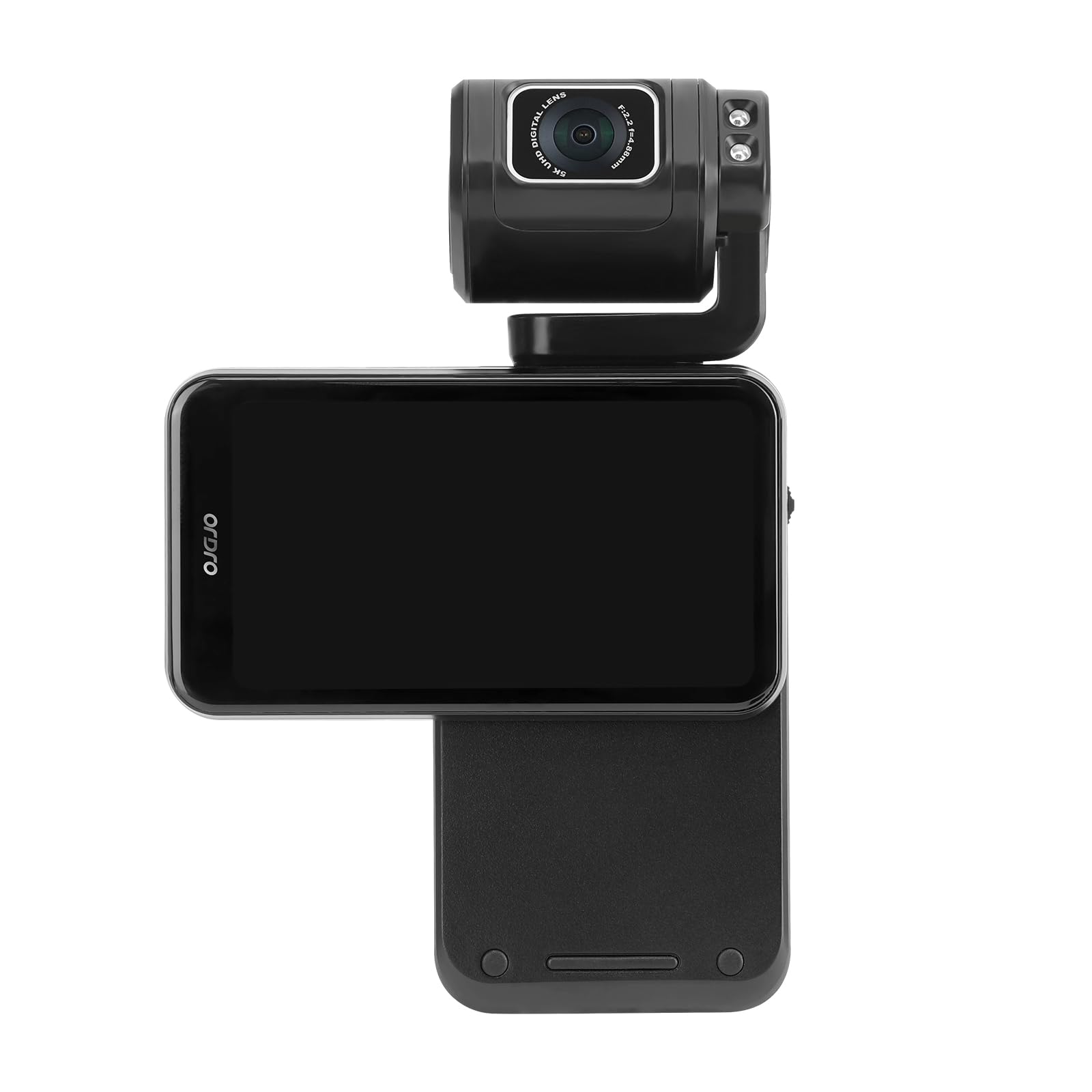 ORDRO M3 Handheld Vlog Camera, 5K Pocket Camera with 3.5-inch Flippable Touch Screen, 3250mAh Large Capacity Battery, IR Night Vision Function+64G Memory Card