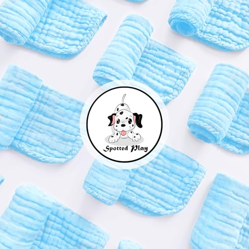 55% Off 12-Pack Muslin Burp Cloths - Extra Soft & Absorbent