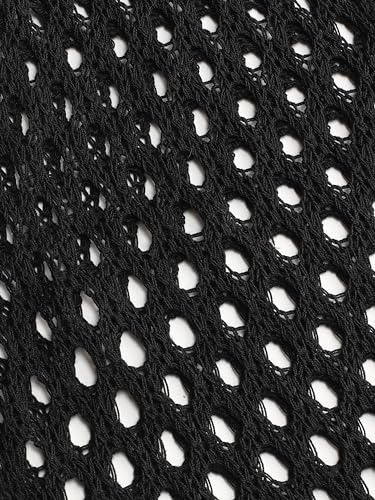 CIDER Women’s Shrugs Mesh Crop Tops Bolero Hollow Out Long Sleeve Crochet Sweater Bolero3