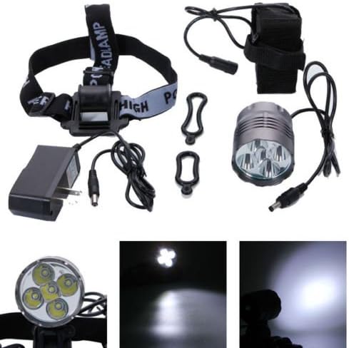 Headlights bicycle lights led 5x 10000LM LED Front Bicycle Light Bike Headlamp Head Lamp Headlight bicycle headlight bicycle light set New